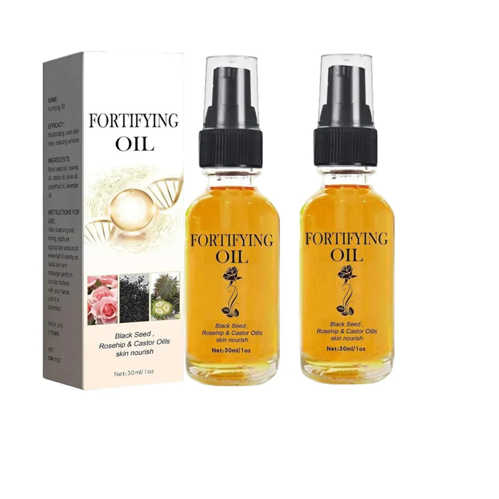 2 Pack Organic Rosehip Seed Oil – Natural Moisturizer for Face, Skin Care & Body Massage